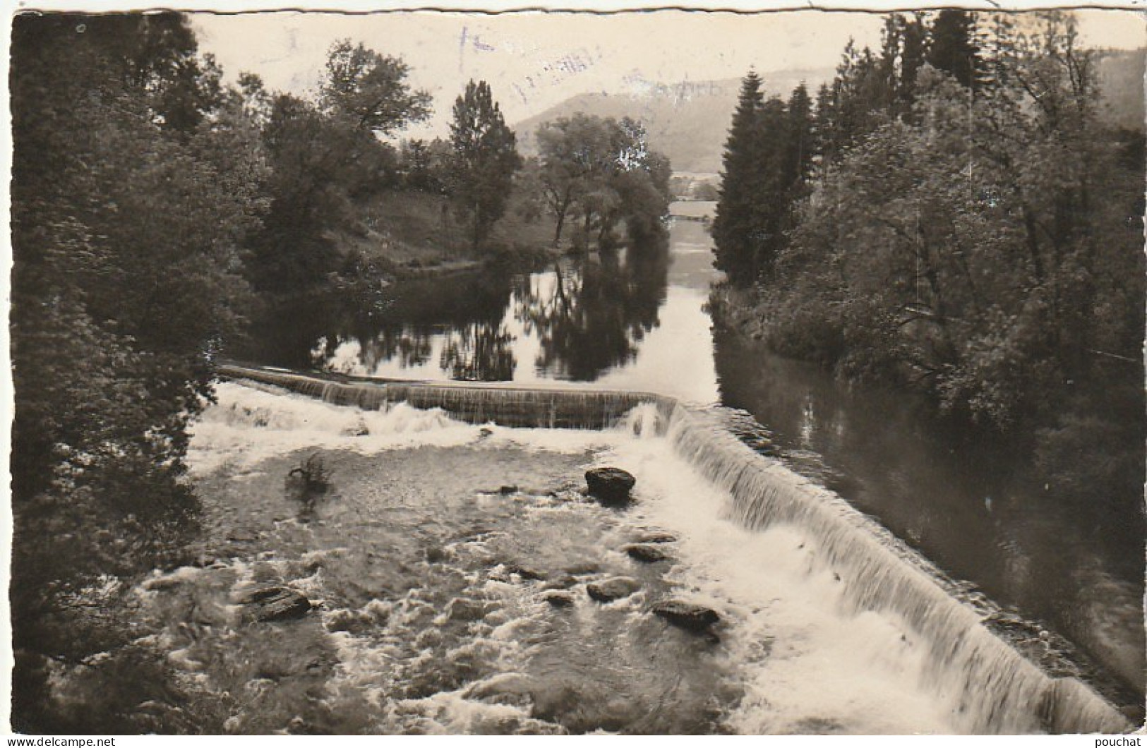 RE 10-(39) CHAMPAGNOLE - BARRAGE SUR L' AIN - 2 SCANS  - Champagnole