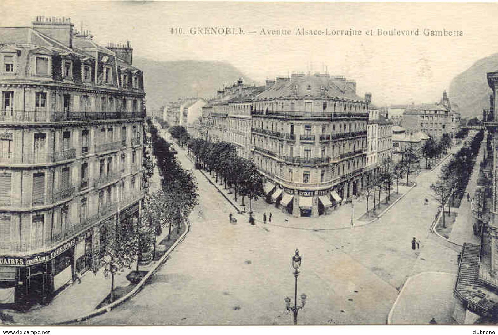 CPA - GRENOBLE - AVE. ALSACE-LORRAINE ET BLD GAMBETTA - Grenoble