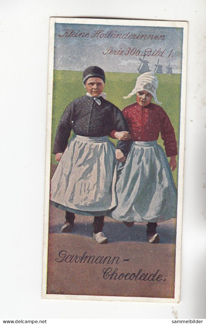 Gartmann Kinder Aler Zonen Kleine Holländerinnen     Serie 306 #1 Von 1909 - Andere & Zonder Classificatie