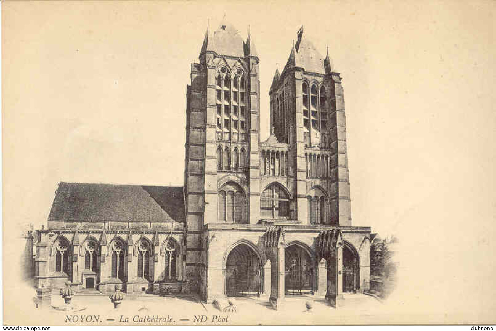 CPA -NOYON - LA CATHEDRALE - Noyon