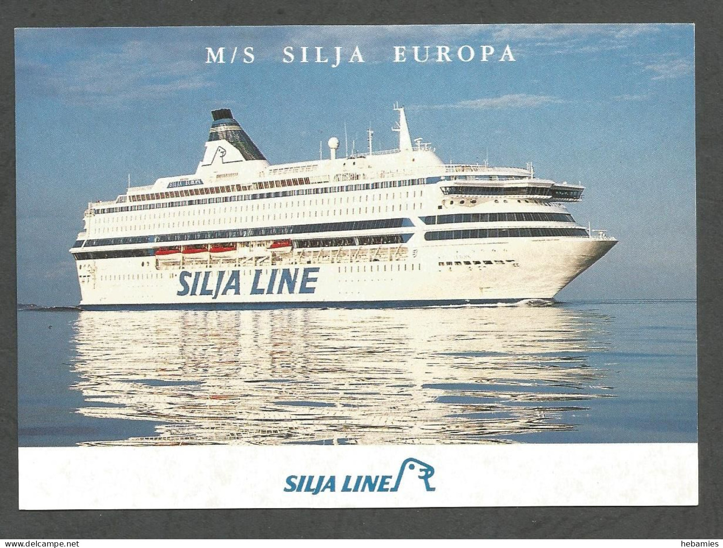 Cruise Liner M/S SILJA EUROPA - SILJA LINE Shipping Company - - Fähren