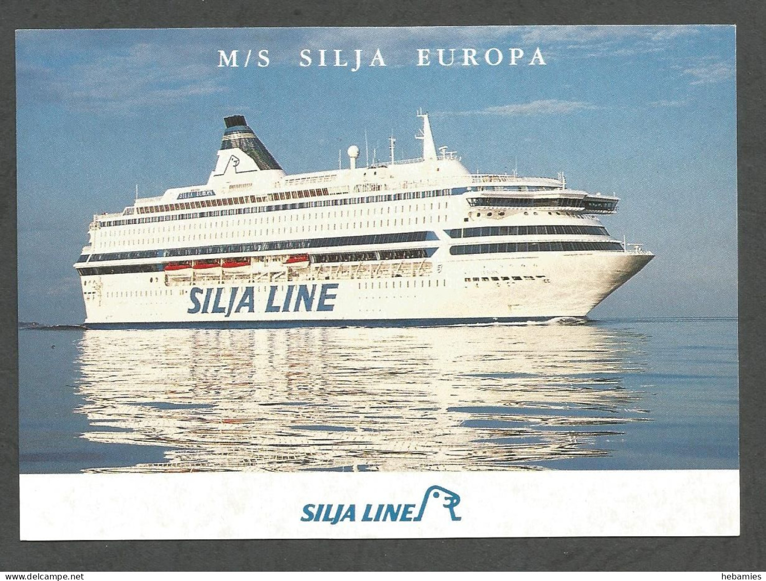 Cruise Liner M/S SILJA EUROPA - SILJA LINE Shipping Company - - Traghetti