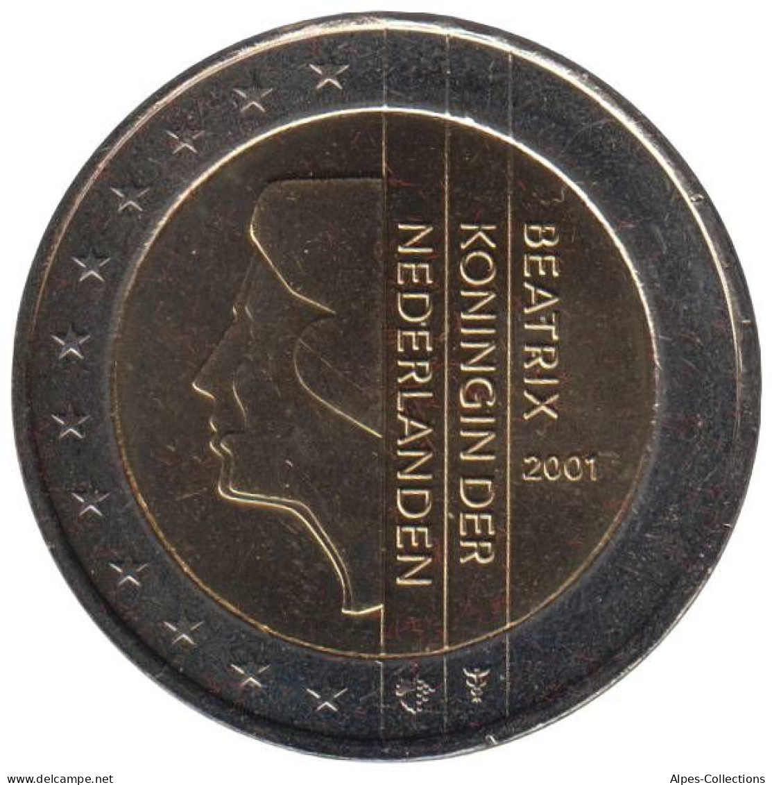 PB20001.1 - PAYS-BAS - 2 Euros - 2001 - Netherlands