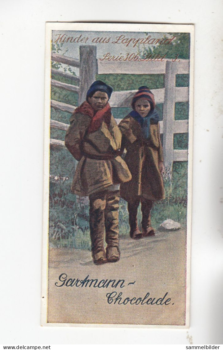 Gartmann Kinder Aler Zonen Kinder Aus Lappland       Serie 306 #3 Von 1909 - Other & Unclassified