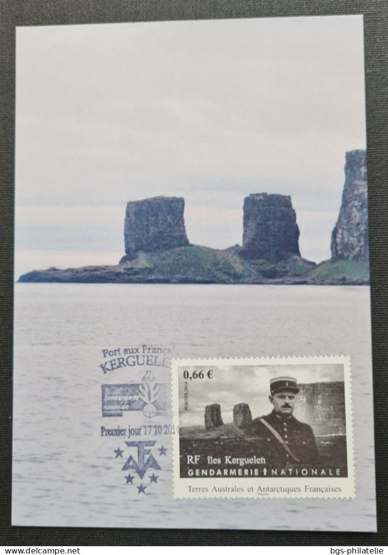 TAAF,  Timbre Numéro 719 Oblitéré De Kerguelen Le 17/10/2014. - Covers & Documents