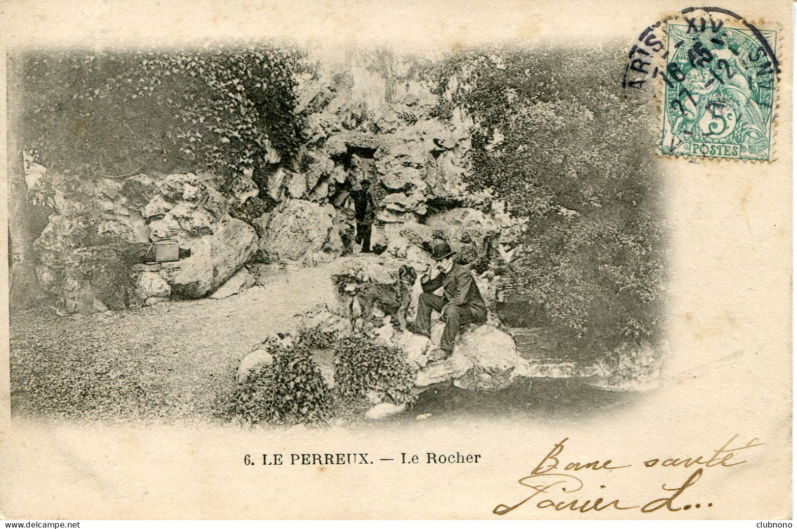 CPA - LE PERREUX - LE ROCHER (1905) - Le Perreux Sur Marne