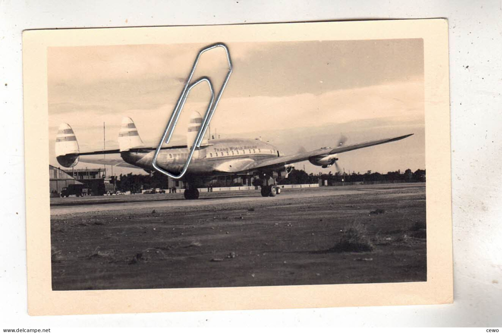 PHOTO AVIATION  AVION  LOCKHEED SUPER CONSTELLATION - Aviazione