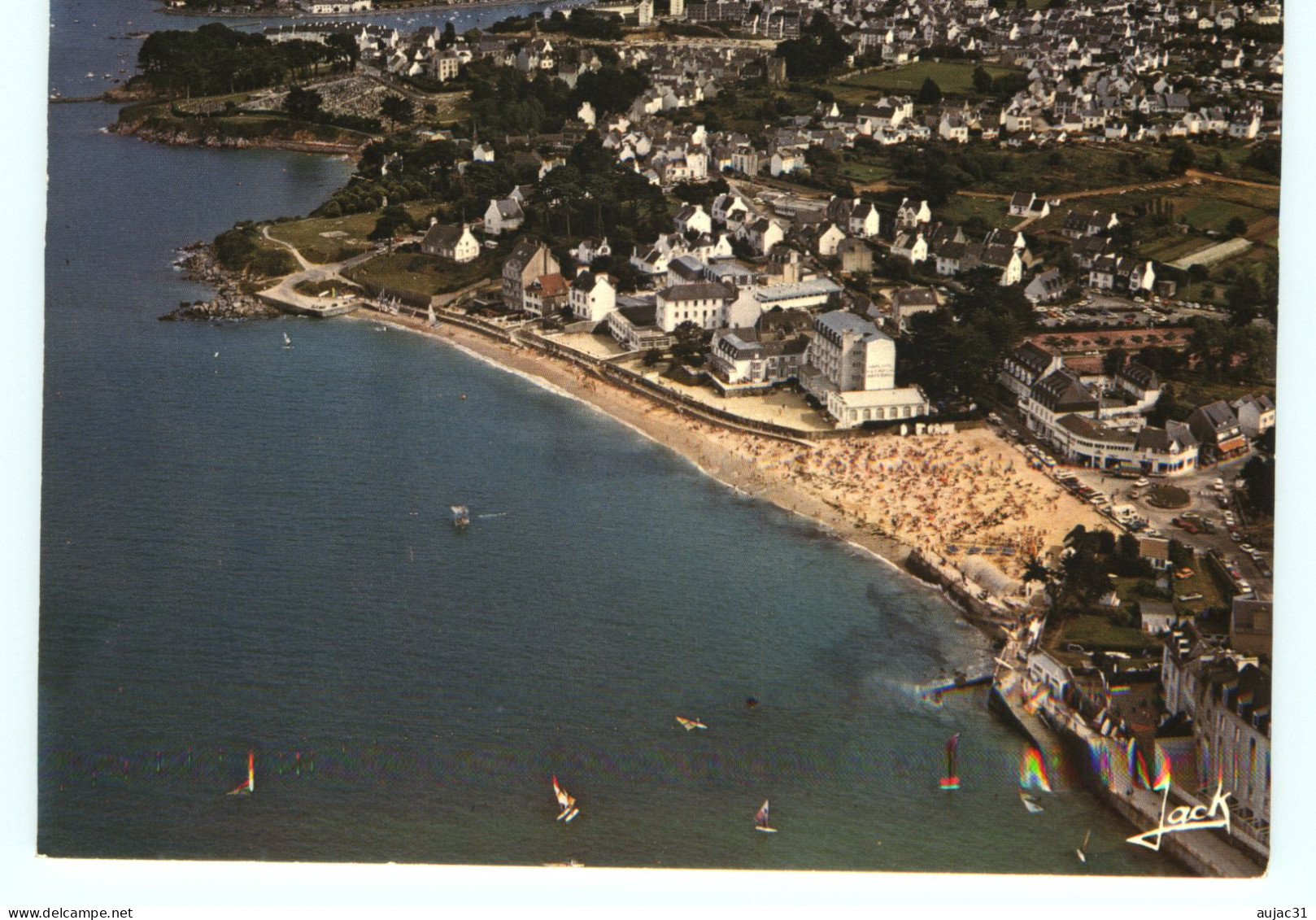 Dép 29 - Tréboul - La Plage Des Sables Blancs - état - Tréboul