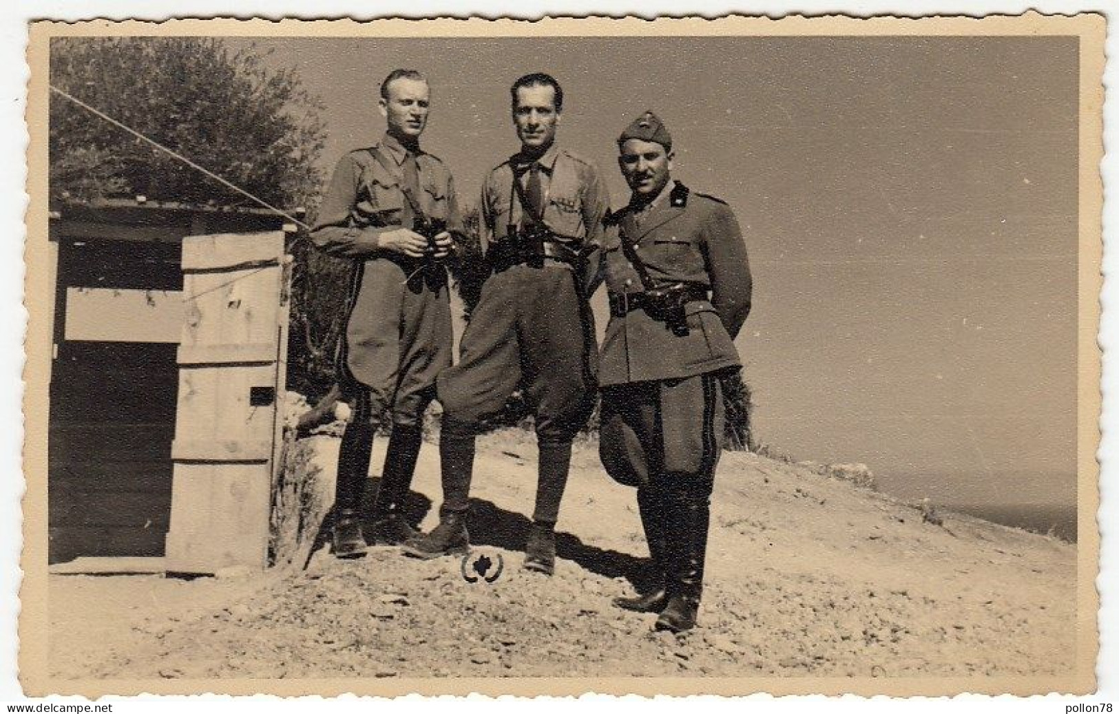 FOTOGRAFIA - MILITARI - 1940 - Vedi Retro - Formato Cm. 13,5 X 8,5 Circa - War, Military