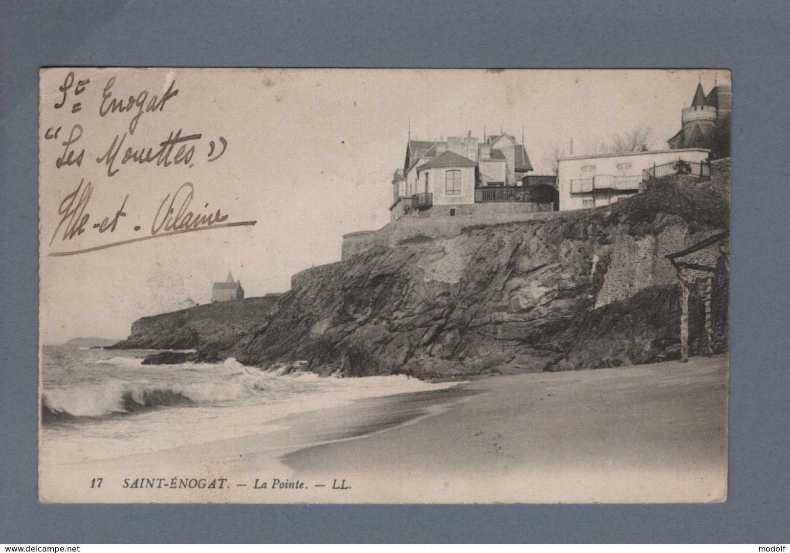 CPA - 35 - Saint-Enogat - La Pointe - Circulée En 1915 - Dinard