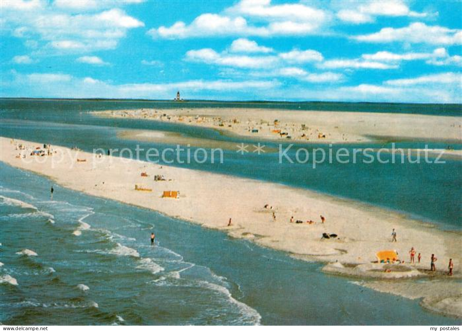 73723529 St-Peter-Ording Ordinger Sandbank Fliegeraufnahme  - St. Peter-Ording