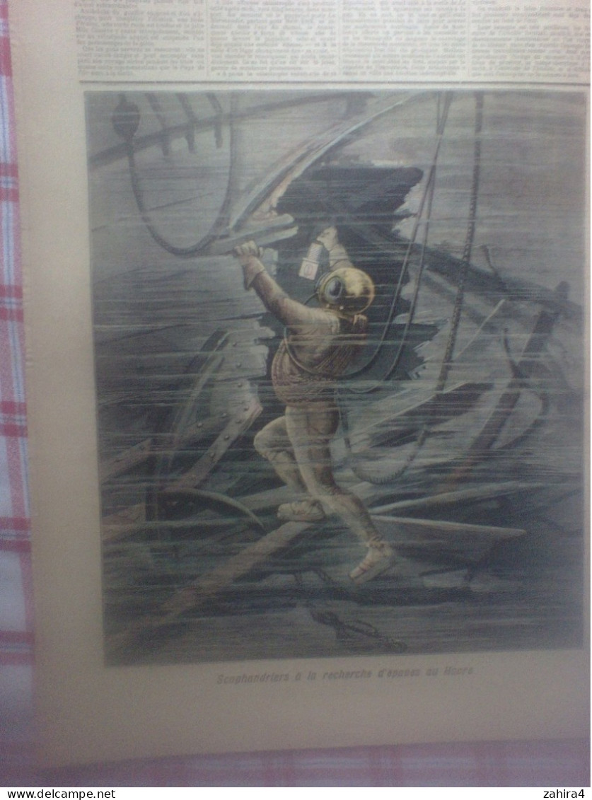 L Petit Journal 64 Théâtre Gaité Chute Du Niagara Pays D L'or Scaphandre Au Havre Chanson Le Cercle Du Doigt Dans L Ciel - Riviste - Ante 1900