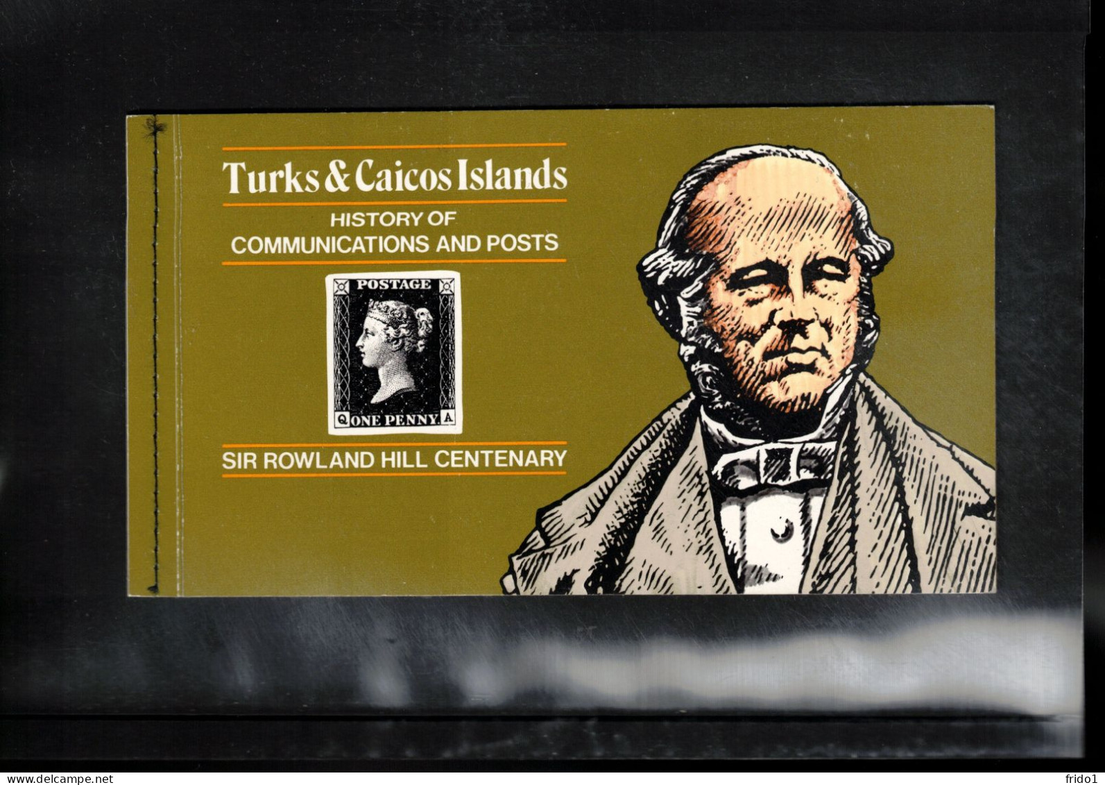 Turks&Caicos Islands 1979 Death Centenary Of Sir Rowland Hill Booklet Postfrisch / MNH - Post