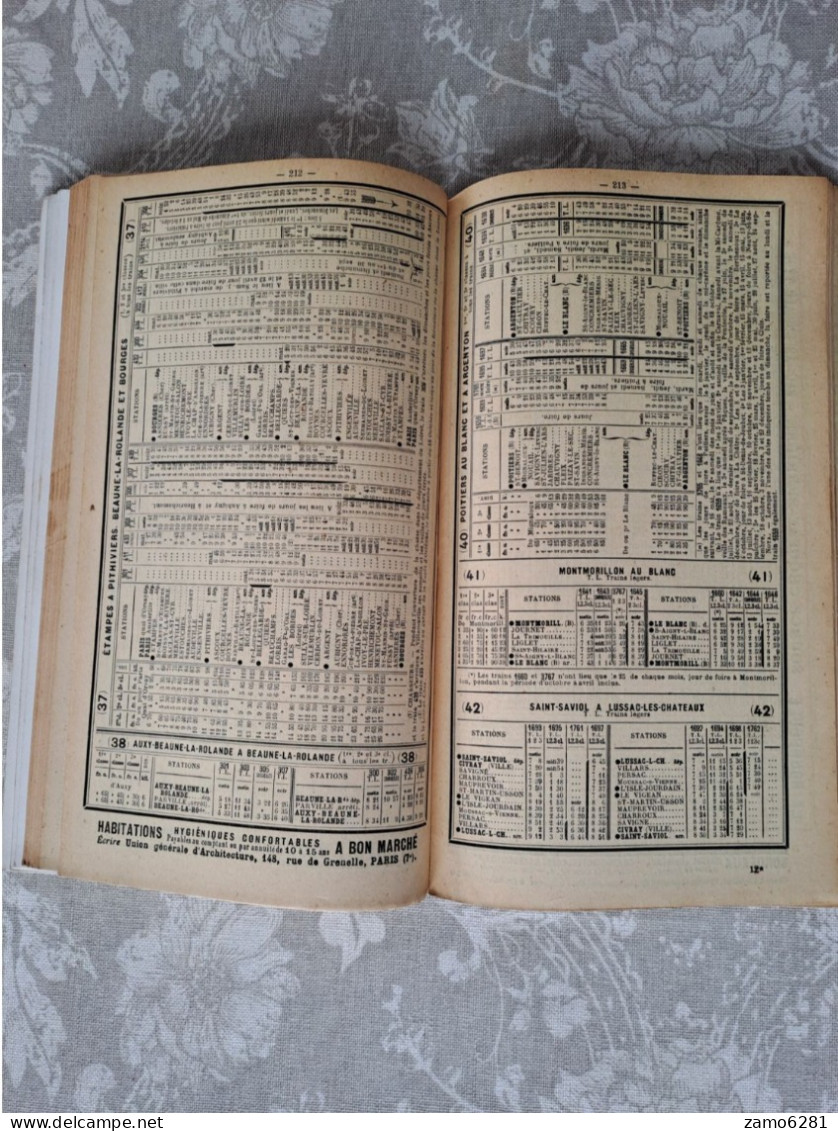 Livret-Guide Officiel des Chemins de Fer d'Orléans - 1908