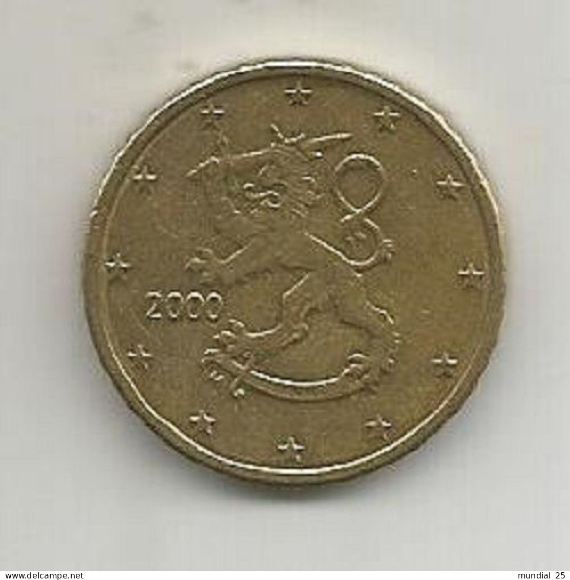 FINLAND 50 EURO CENT 2000 M - Finlande