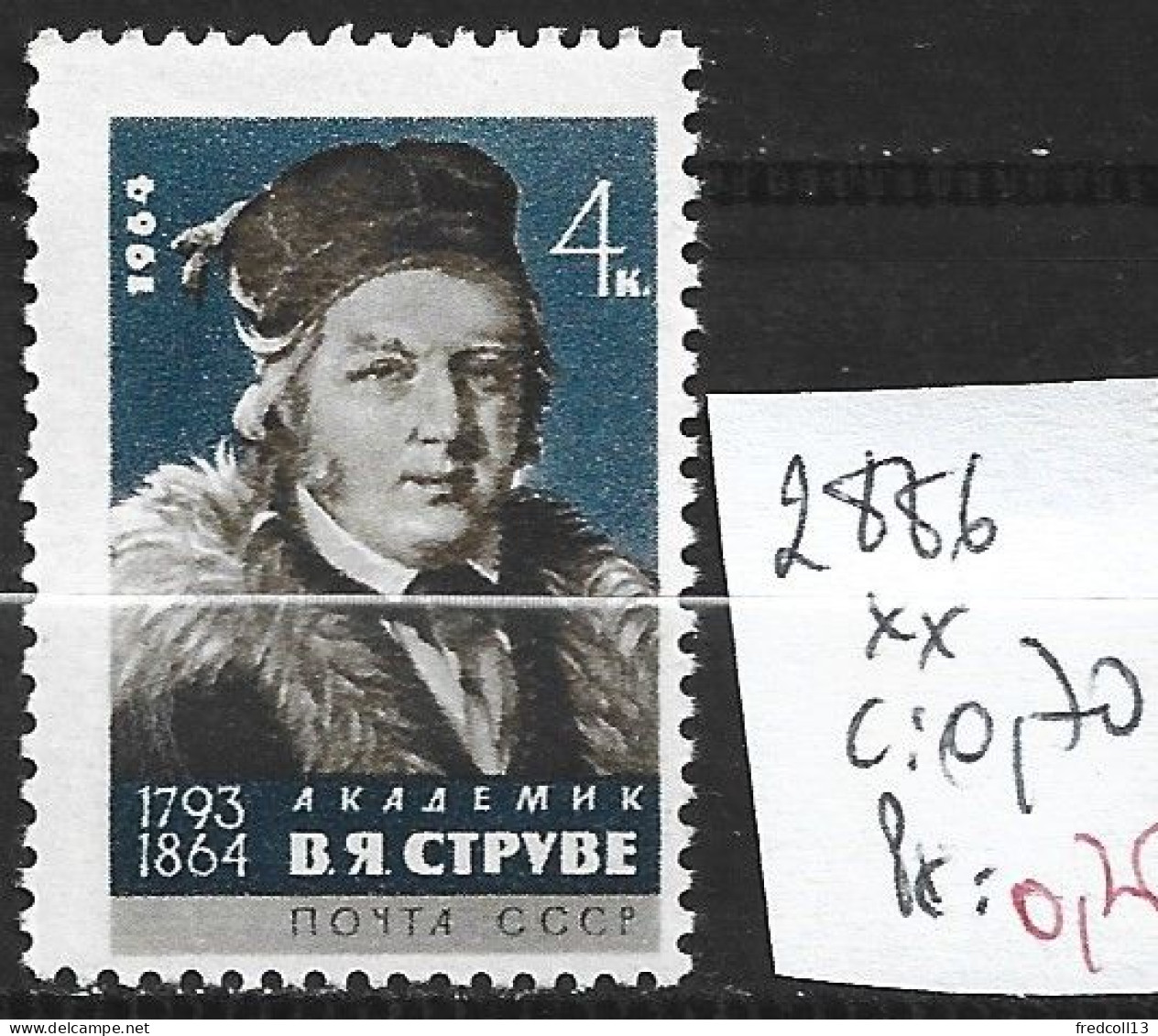 RUSSIE 2886 ** Côte 0.70 € - Unused Stamps