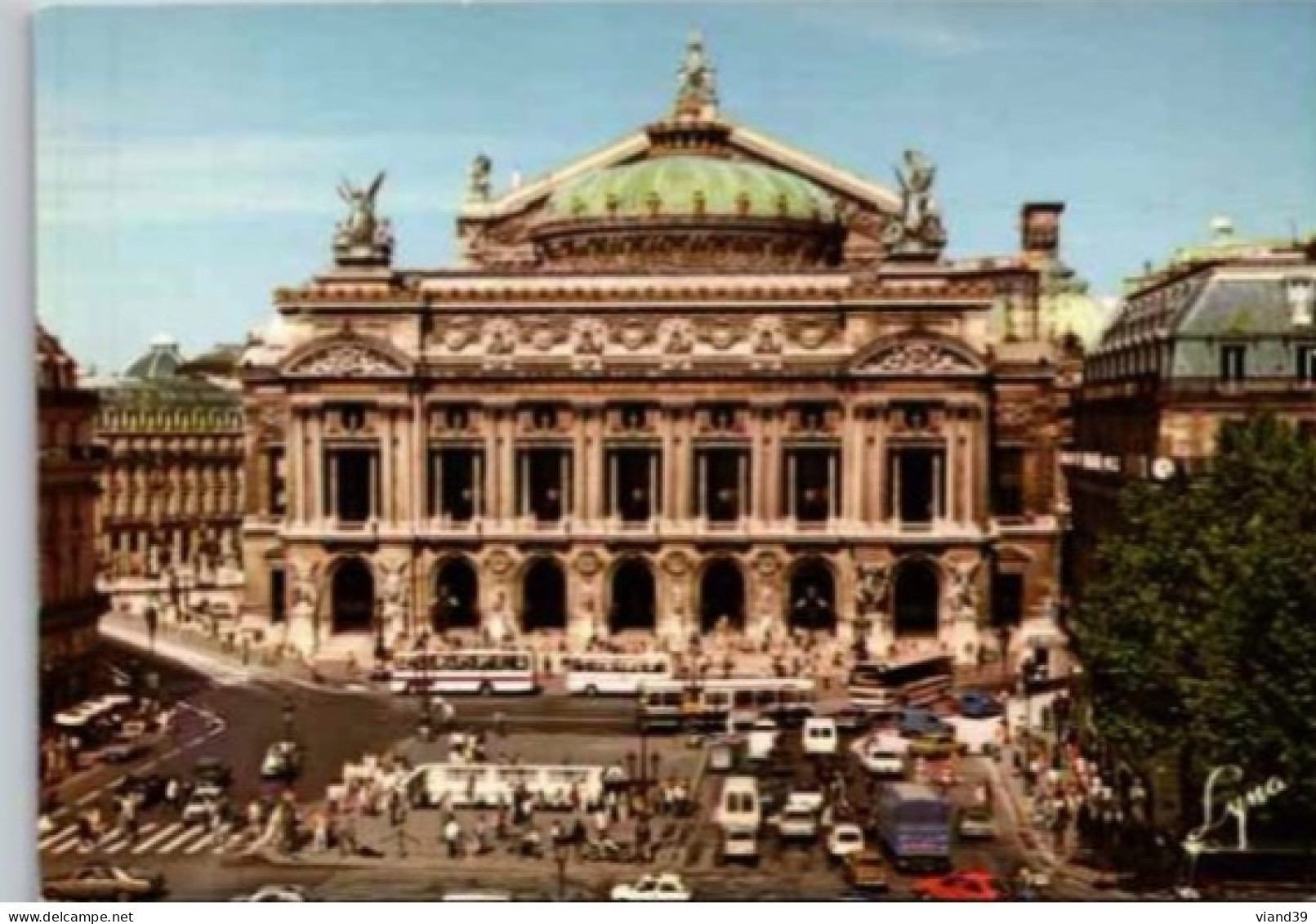 PARIS. -  L'Opéra. .    Non Circulée - Other Monuments