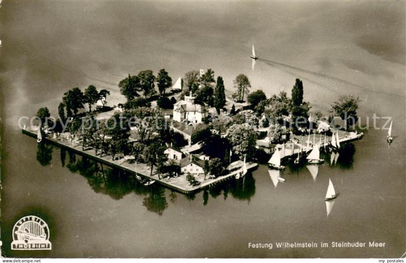 73723447 Steinhuder Meer Fliegeraufnahme Mit Festung Wilhelmstein Steinhuder Mee - Steinhude