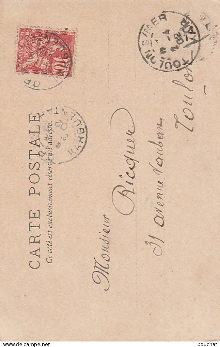 RE 23- (ALGERIE) SOUVENIR DES FETES DU MILLENAIRE D' ORAN ( 902/1902 )- DEFILE , ETENDARDS - LE RABAH - 2 SCANS - Oran