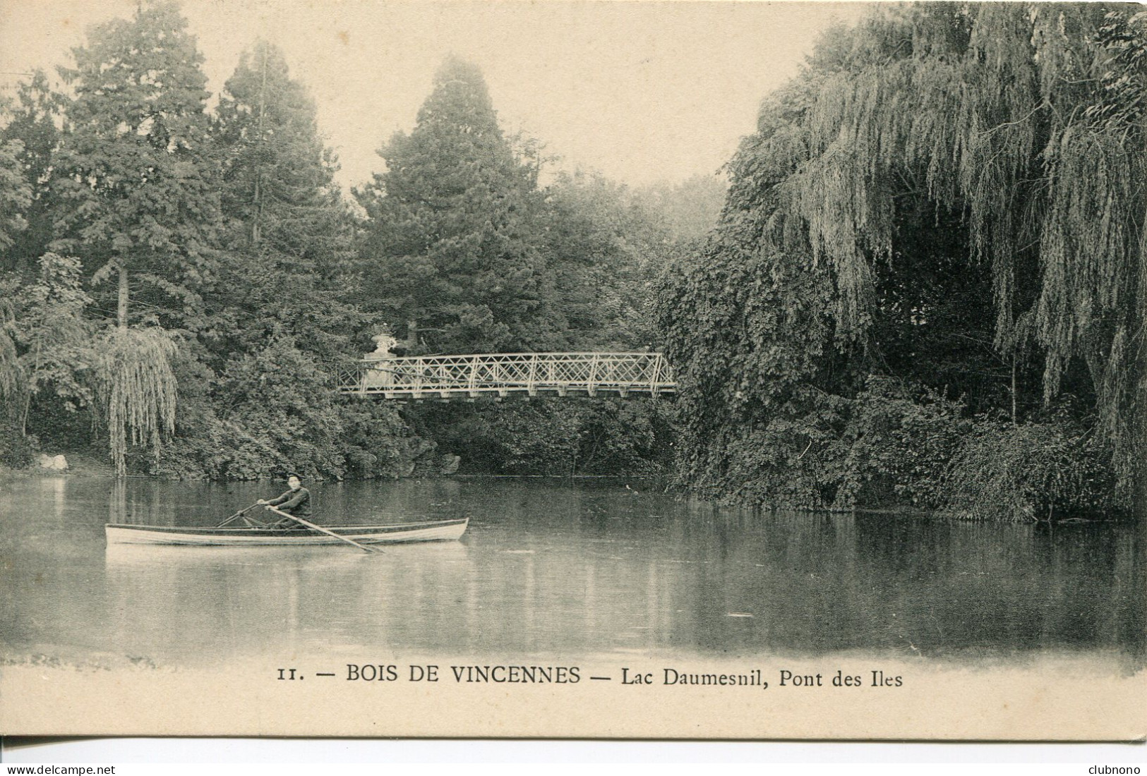 CPA - BOIS DE VINCENNES - LAC DAUMESNIL, PONT DES ILES - Vincennes