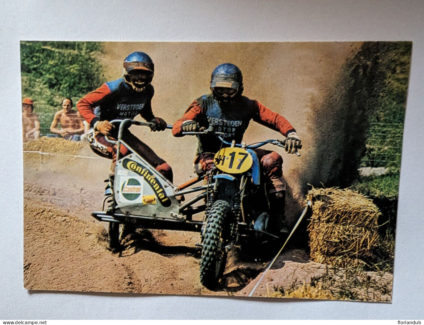 CP - Moto Cross Side Car Van Der Laan Van Der Berg 1976 - Motorcycle Sport