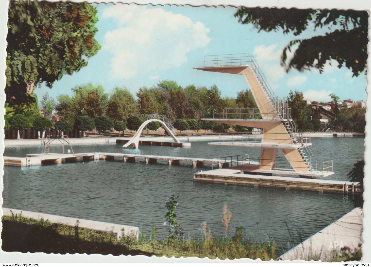 Tarn : CARMAUX :  étang  De L'  Endrevié , Plongeoir  Natation , Piscine - Carmaux