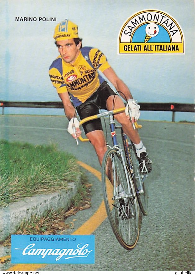 Vélo Coureur Cycliste Italien Marino Polini - Squadra Sammontana -  Cycling - Cyclisme  Ciclismo - Wielrennen -  - Cyclisme