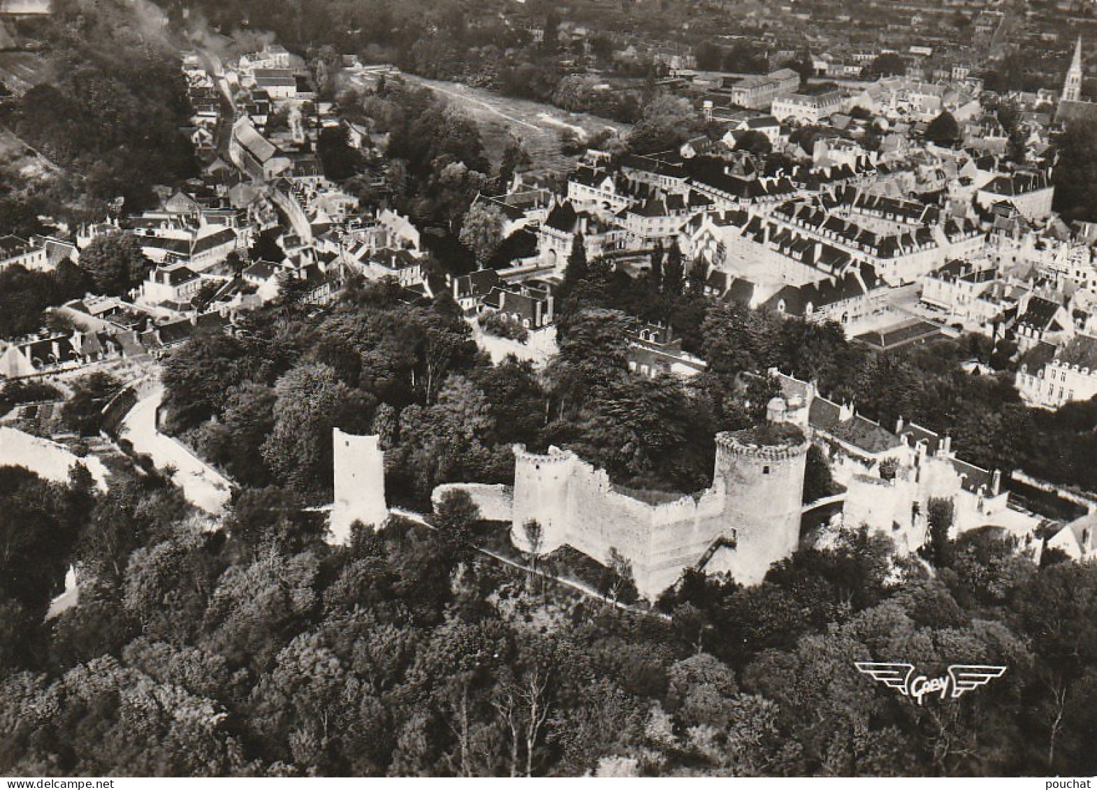 SO 1-(41) VENDOME - LE CHATEAU - VUE AERIENNE - 2 SCANS - Vendome