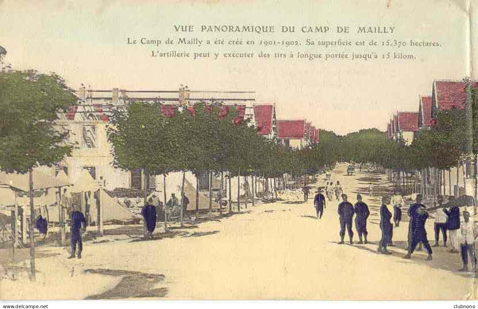 CPA - VUE PANORAMIQUE DU CAMP DE MAILLY - Mailly-le-Camp