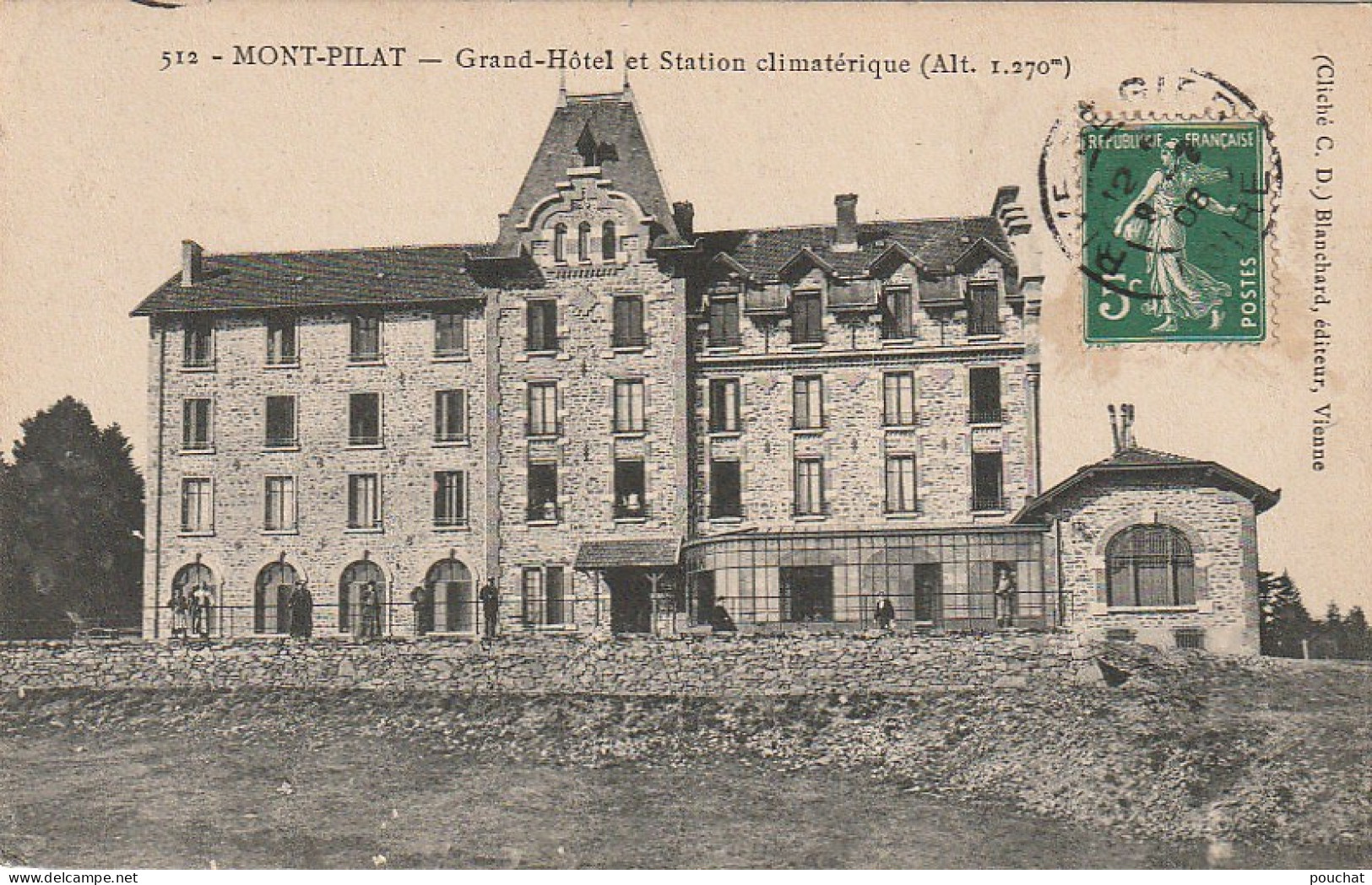 SO 2-(42) MONT PILAT - GRAND HOTEL ET STATION CLIMATIQUE - 2 SCANS - Mont Pilat