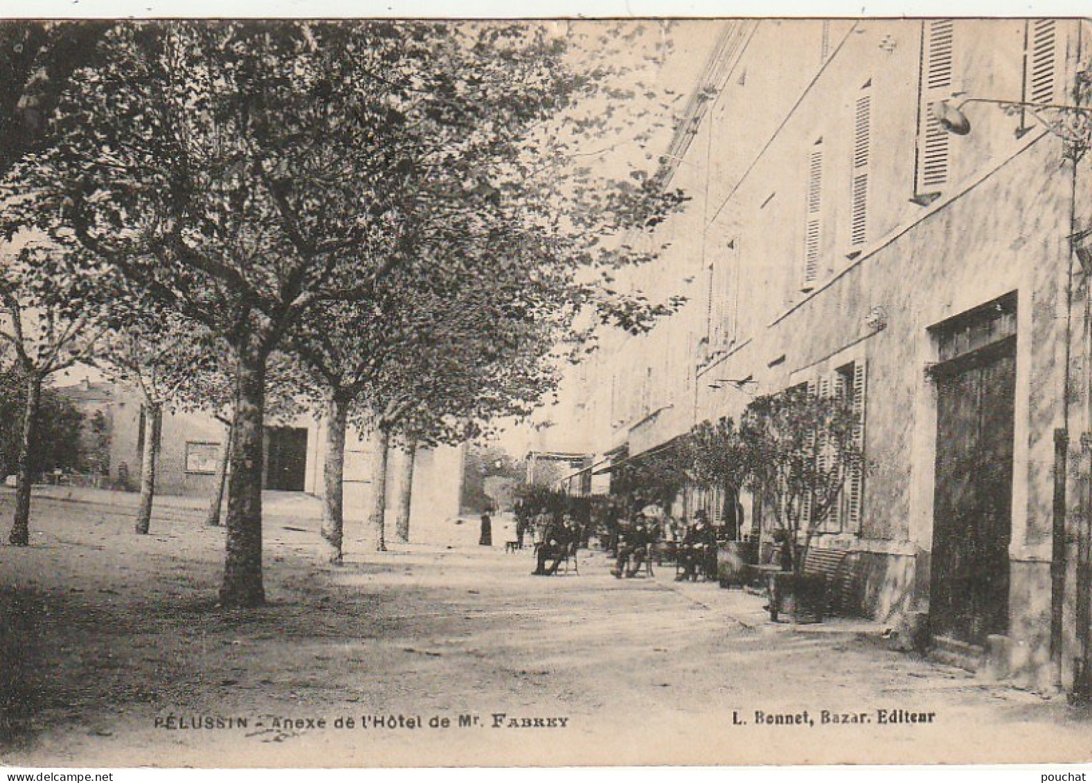 SO 2-(42) PELUSSIN - ANNEXE DE L' HOTEL DE Mr FABREY - 2 SCANS - Pelussin