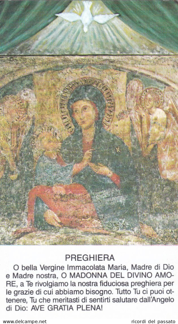 Santino Preghiera , O Bella Vergine Maria - Devotion Images