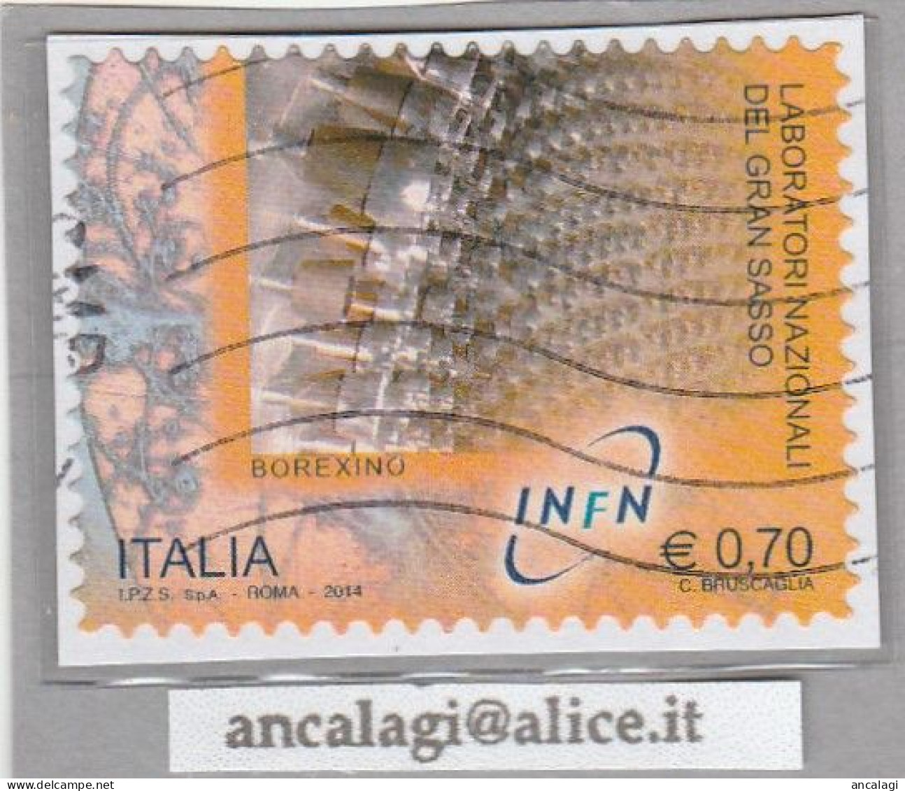 USATI ITALIA 2014 - Ref.1276A "LABORATORI NAZIONALI: Gran Sasso" 1 Val. - - 2011-20: Used