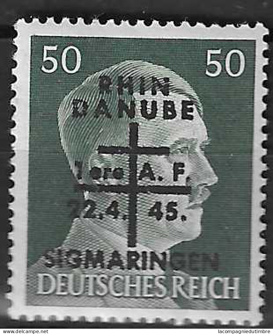 France Libération Sigmaringen Mayer N° 17 Neuf ** MNH. Signé Calves. TB - Befreiung