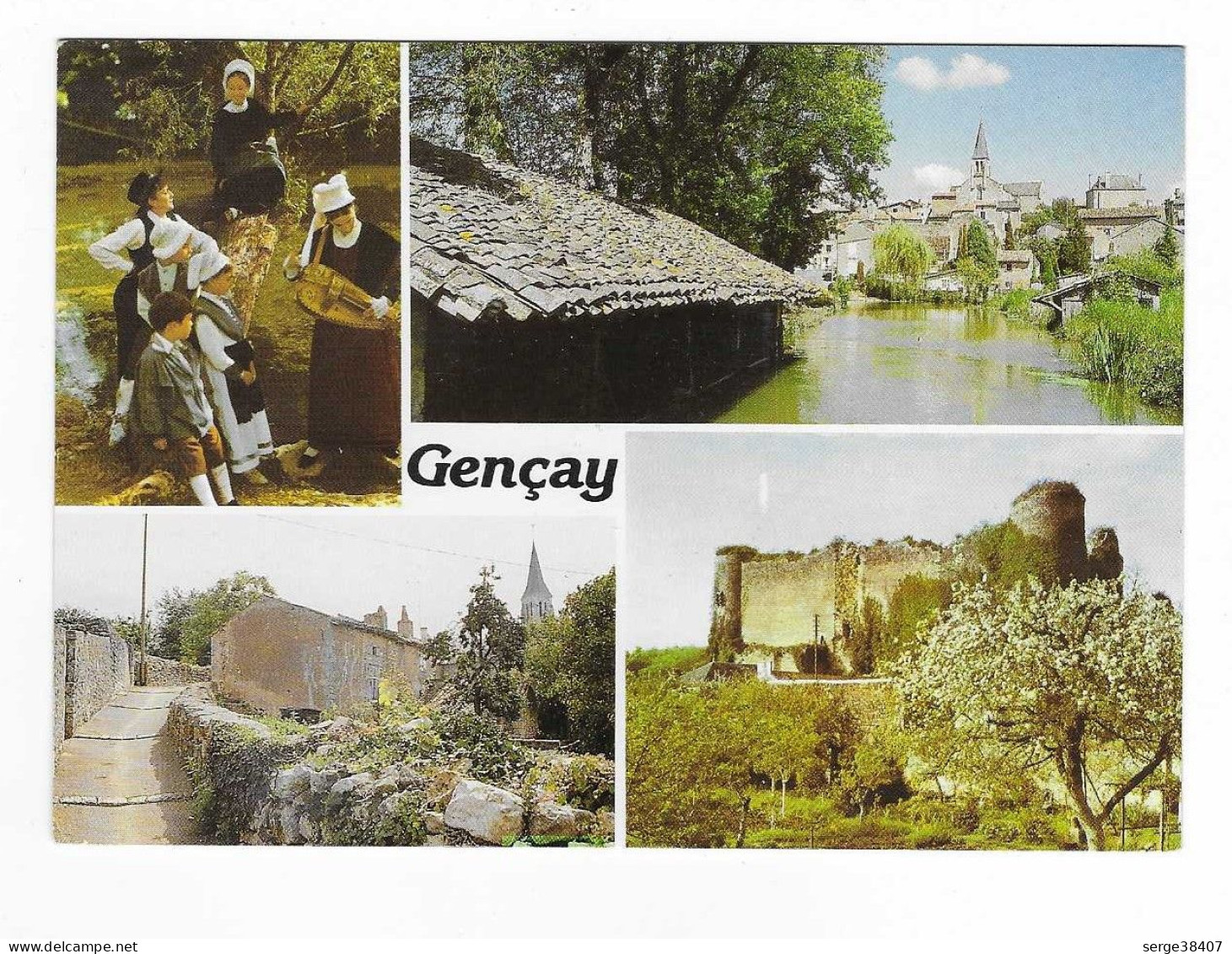 Gençay - 1988 - Le Bourg - La Clouère - "La Marchoise"   # 11-23/2 - Gencay