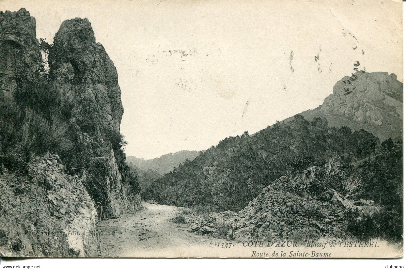 CPA -  ESTEREL - ROUTE DE LA SAINTE-BAUME - Otros & Sin Clasificación