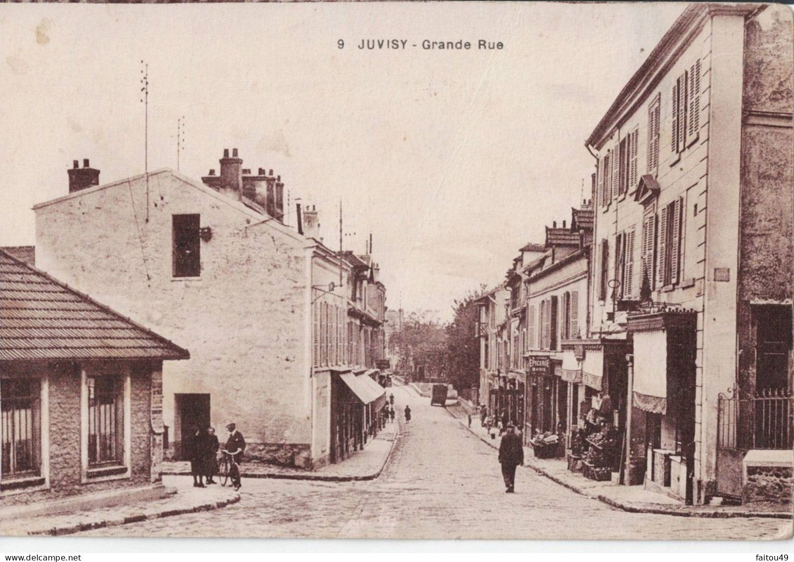 91 - JUVISY - Grande Rue   55 - Juvisy-sur-Orge