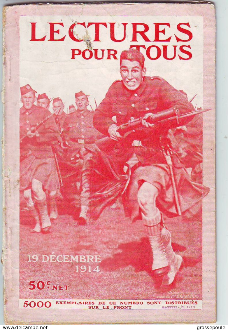 LECTURE POUR TOUS 19 DECEMBRE 1914 - VOIR SOMMAIRE Dans La Description - 1900 - 1949