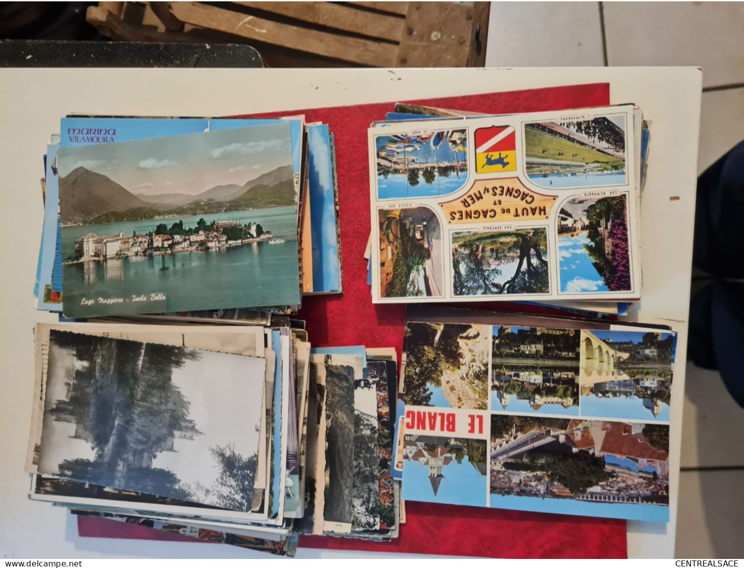 Lot Carte  Vrac De Presque 2 Kg France Divers - 100 - 499 Postcards
