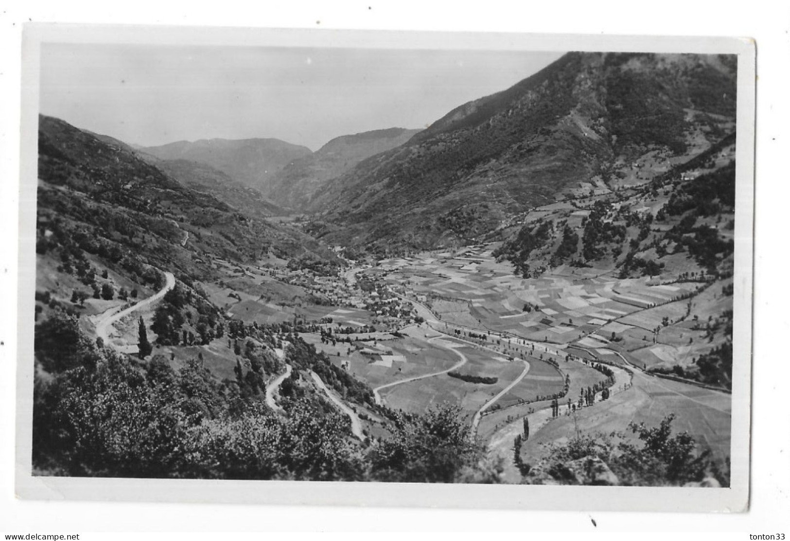 VALLE DE ARAN - Bosost - Carretera De Portillon Y Bosost Al Fondo - TOUL 7 - - Other & Unclassified