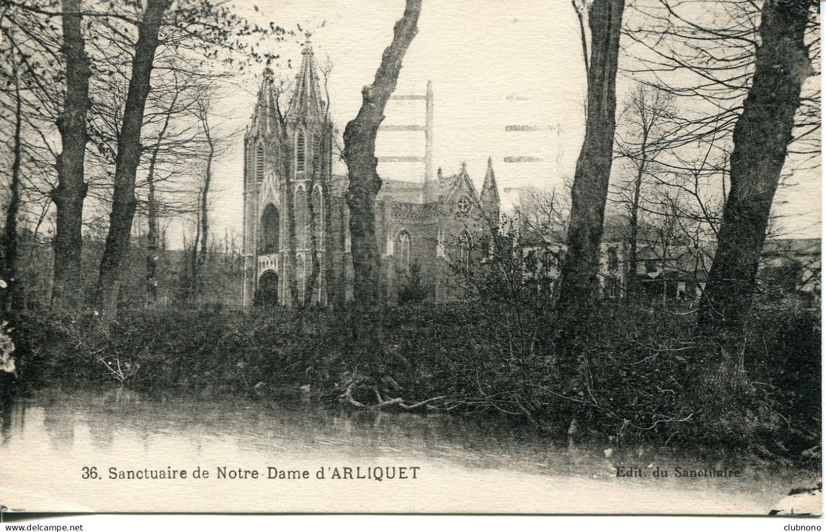 CPA - SANCTUAIRE DE NOTRE-DAME D'ARLIQUET  - Autres & Non Classés