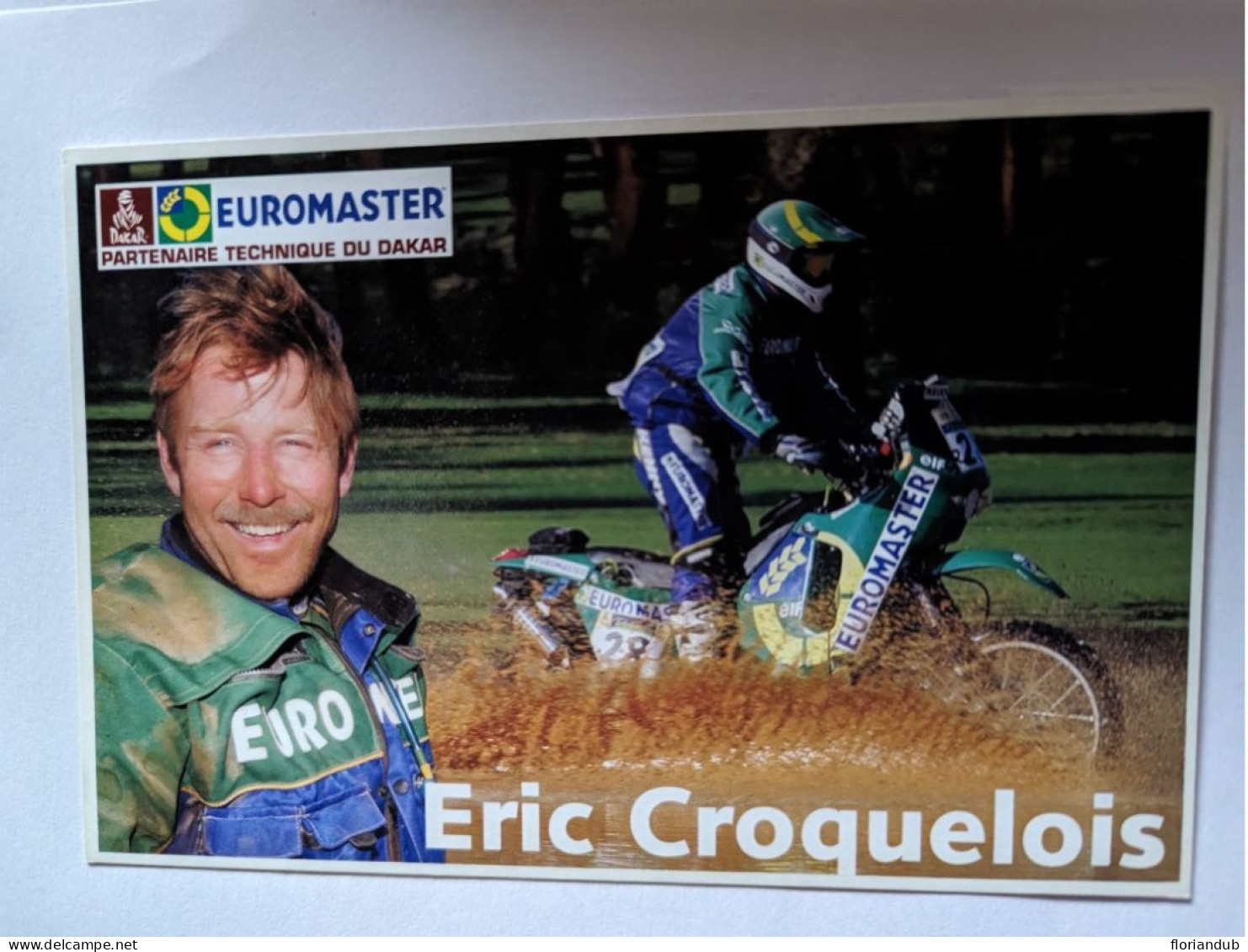 CP - Moto Cross Enduro Paris Dakar Eric Croquelois Euromaster - Sport Moto