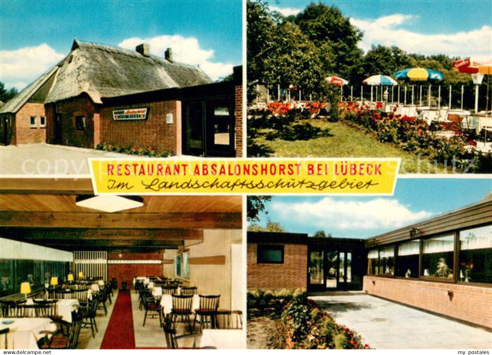 73723241 Gross Groenau Restaurant Absolonshorst  Gastraum Park Gross Groenau - Autres & Non Classés