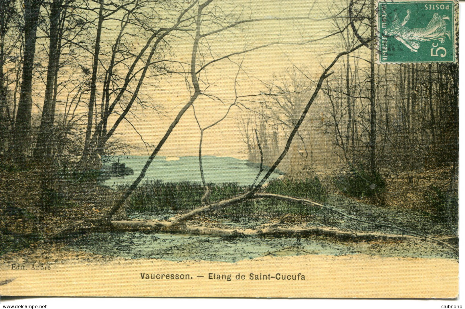 CPA - VAUCRESSON - ETANG DE SAINT-CUCUFA - Vaucresson