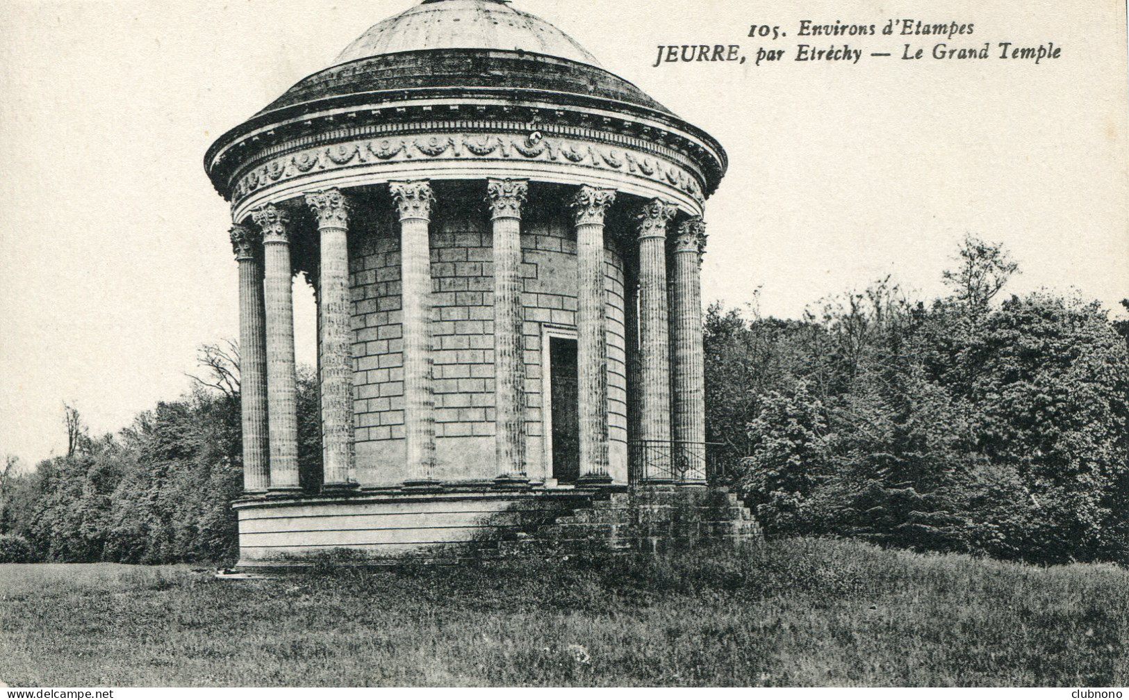 CPA - ETAMPES (ENV.) - JEURRE, PAR ETRECHY - LE GRAND TEMPLE - Etampes