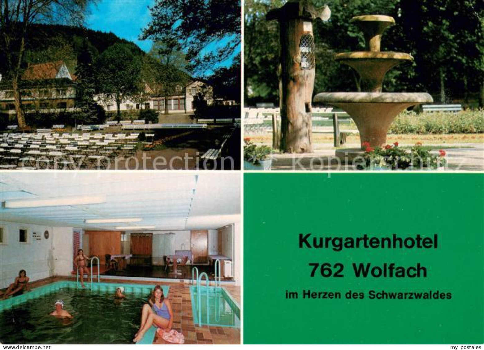 73723217 Wolfach Kurgartenhotel Mineralbrunnen Im Kurgarten Hallenbd Wolfach - Wolfach