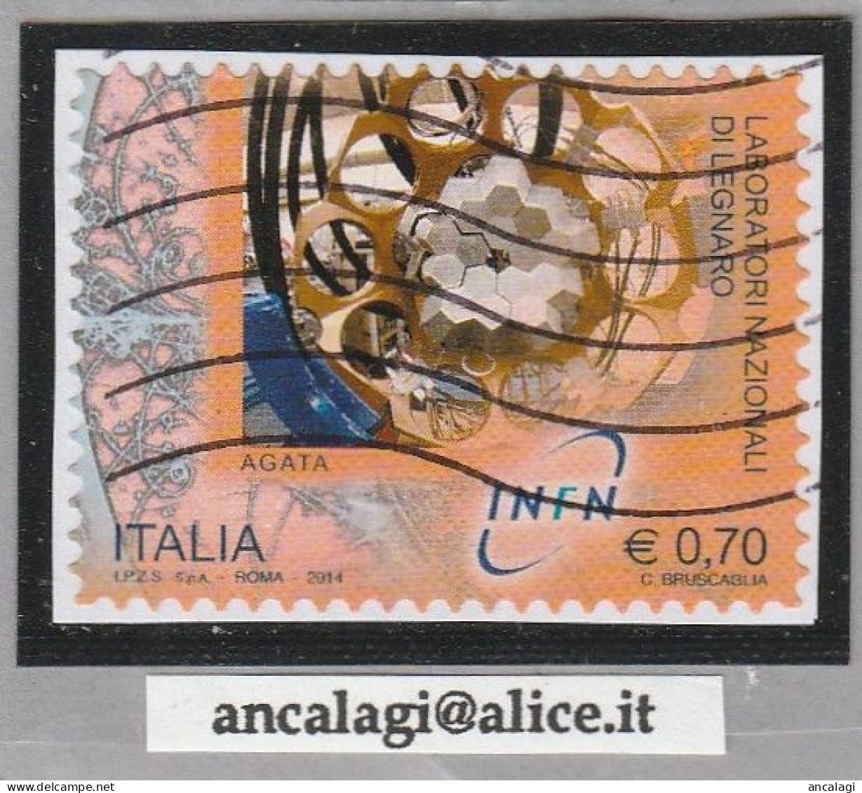 USATI ITALIA 2014 - Ref.1276B "LABORATORI NAZIONALI: Legnaro" 1 Val. - - 2011-20: Used