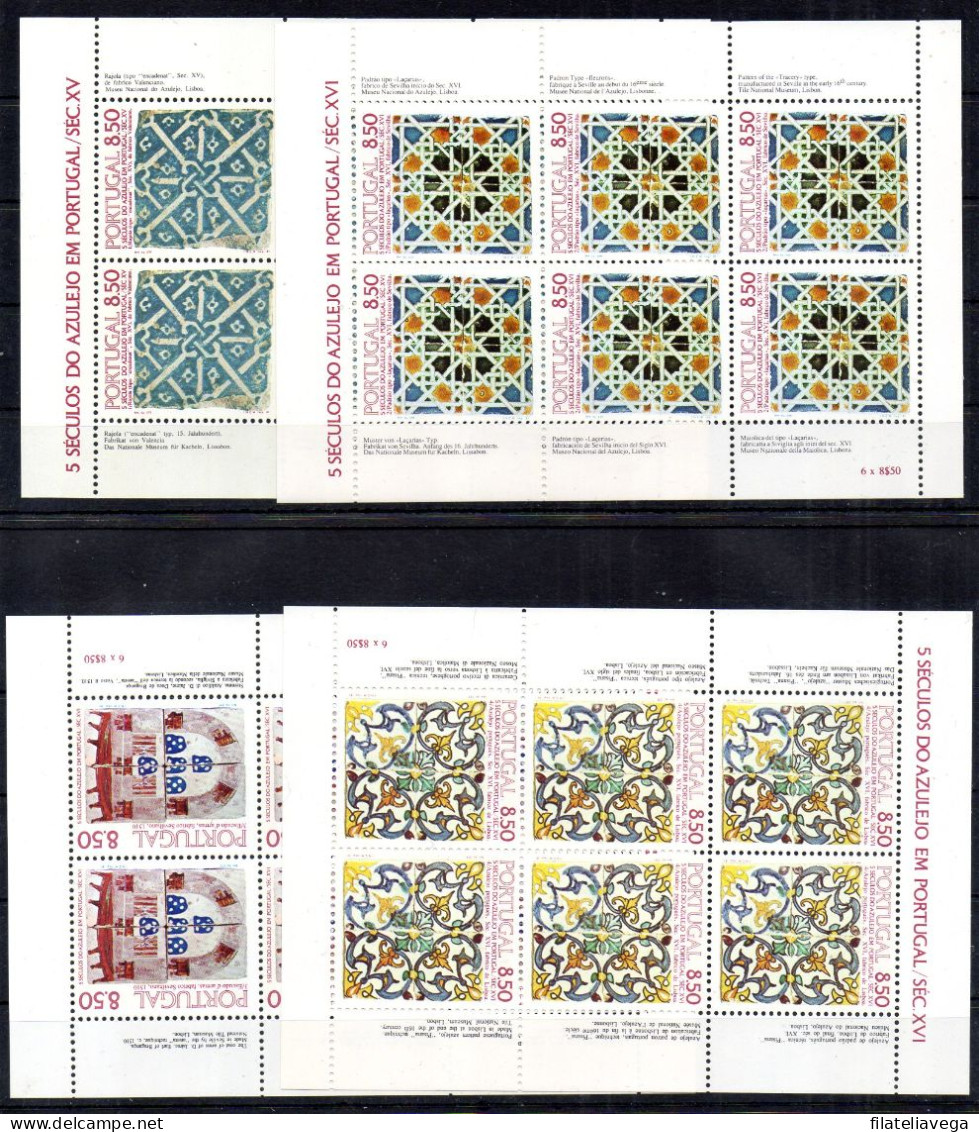 Portugal Minpliegos Nº Yvert 1514a+1517a+1529a+1506a+1547a+1536a+1622a+1627a+1639a+1635a ** - Unused Stamps