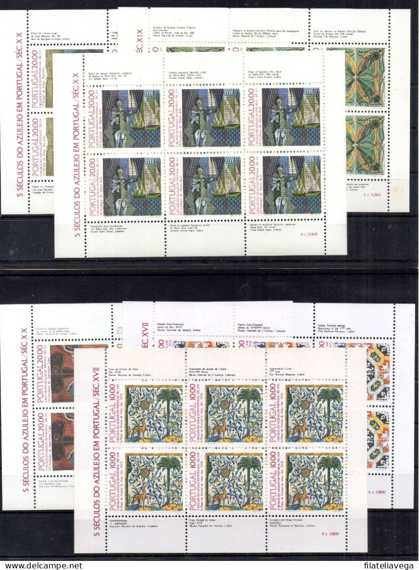 Portugal Minpliegos Nº Yvert 1514a+1517a+1529a+1506a+1547a+1536a+1622a+1627a+1639a+1635a ** - Unused Stamps