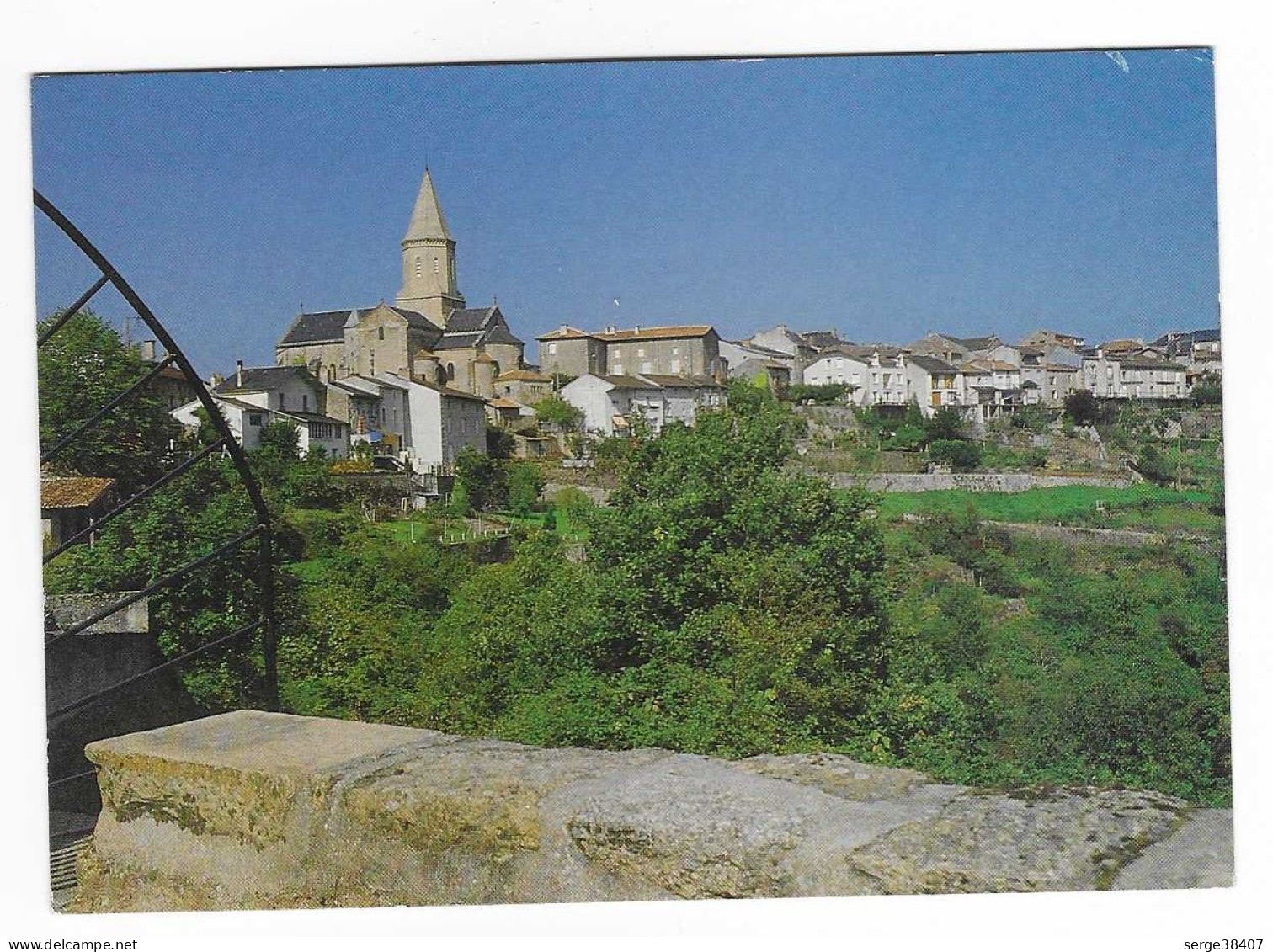 Chateauponsac - 1988 - Vue Générale - Eglise St Thiyrse  # 11-23/2 - Chateauponsac
